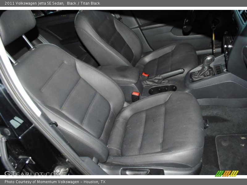 Black / Titan Black 2011 Volkswagen Jetta SE Sedan