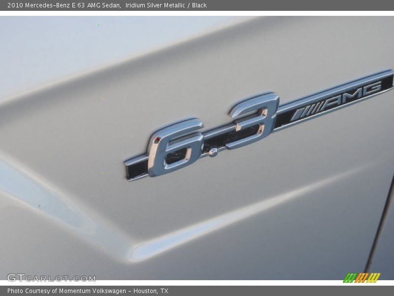 Iridium Silver Metallic / Black 2010 Mercedes-Benz E 63 AMG Sedan