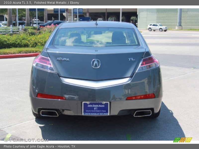Polished Metal Metallic / Ebony 2010 Acura TL 3.5