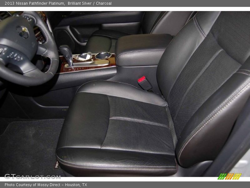 Brilliant Silver / Charcoal 2013 Nissan Pathfinder Platinum