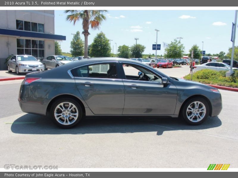 Polished Metal Metallic / Ebony 2010 Acura TL 3.5