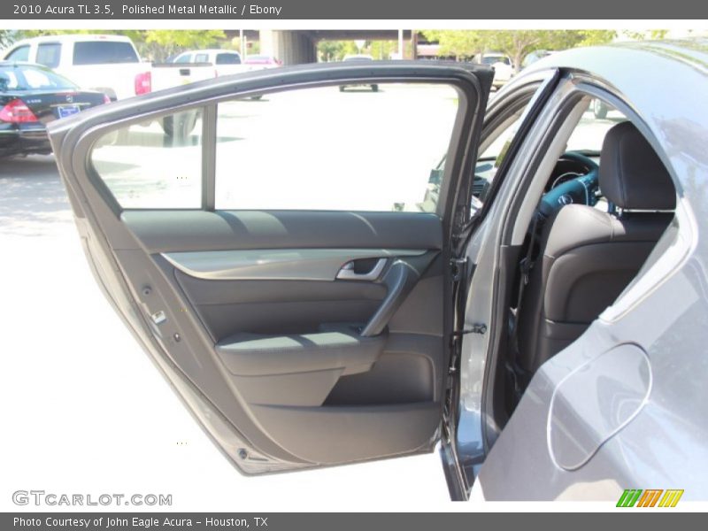 Polished Metal Metallic / Ebony 2010 Acura TL 3.5