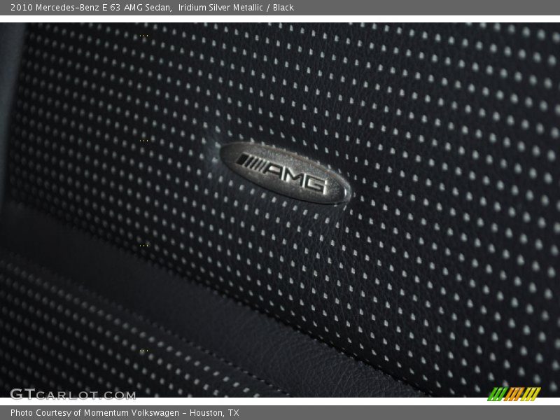 Iridium Silver Metallic / Black 2010 Mercedes-Benz E 63 AMG Sedan