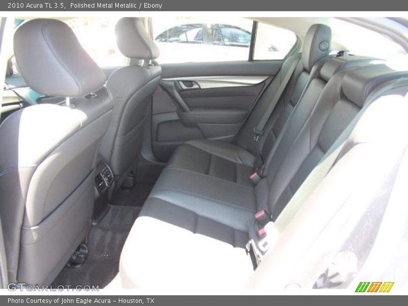 Polished Metal Metallic / Ebony 2010 Acura TL 3.5