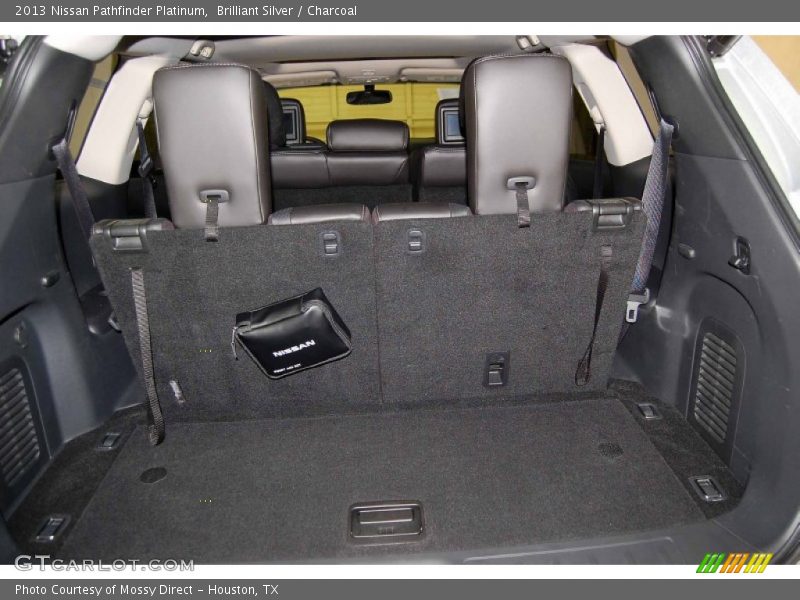 Brilliant Silver / Charcoal 2013 Nissan Pathfinder Platinum