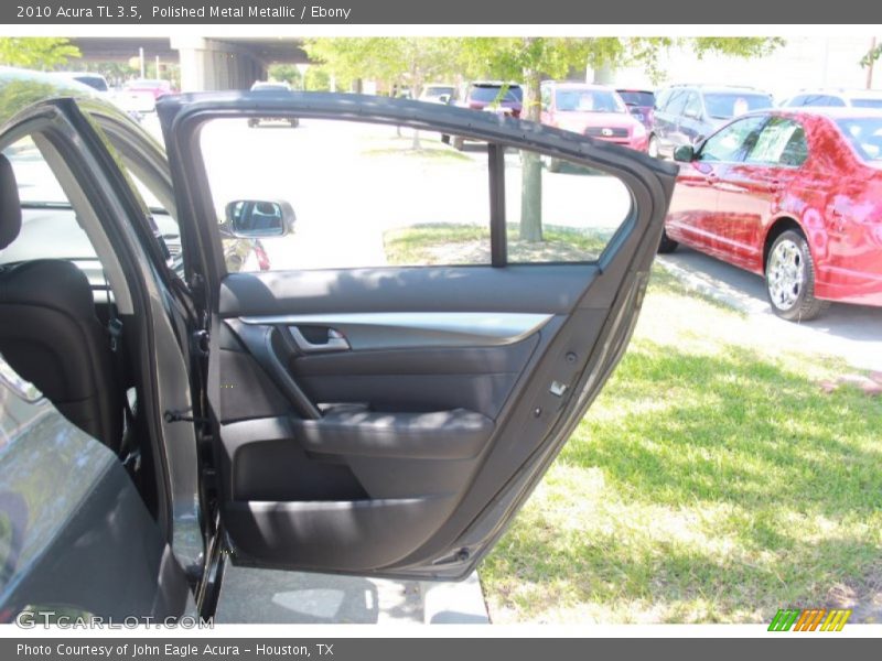 Polished Metal Metallic / Ebony 2010 Acura TL 3.5