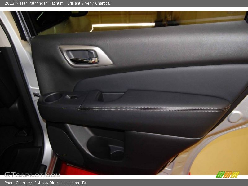 Brilliant Silver / Charcoal 2013 Nissan Pathfinder Platinum