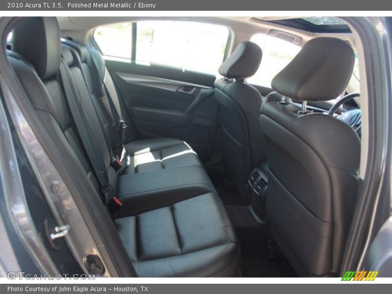 Polished Metal Metallic / Ebony 2010 Acura TL 3.5
