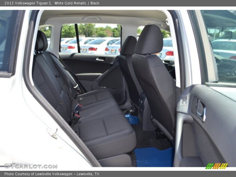White Gold Metallic / Black 2013 Volkswagen Tiguan S