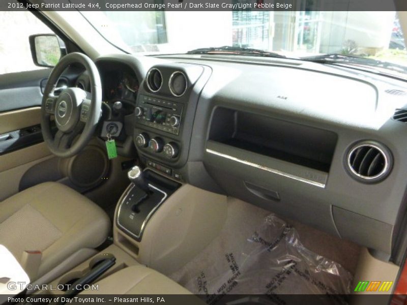 Copperhead Orange Pearl / Dark Slate Gray/Light Pebble Beige 2012 Jeep Patriot Latitude 4x4