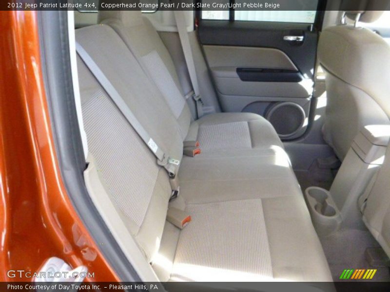 Copperhead Orange Pearl / Dark Slate Gray/Light Pebble Beige 2012 Jeep Patriot Latitude 4x4