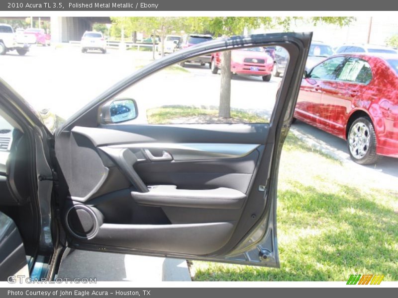 Polished Metal Metallic / Ebony 2010 Acura TL 3.5