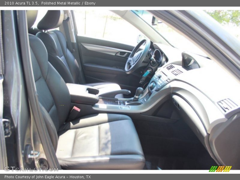 Polished Metal Metallic / Ebony 2010 Acura TL 3.5