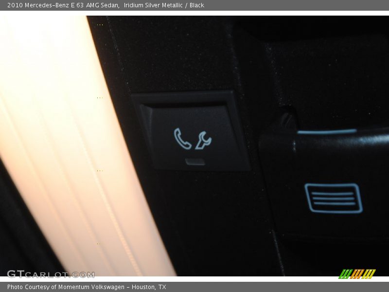 Iridium Silver Metallic / Black 2010 Mercedes-Benz E 63 AMG Sedan