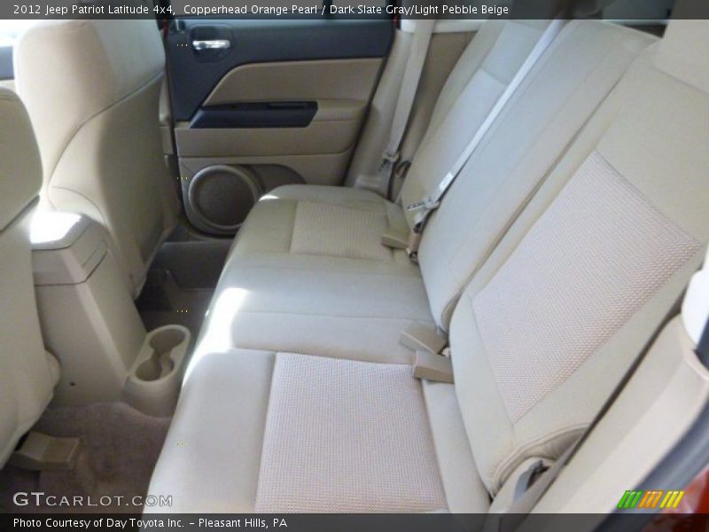 Copperhead Orange Pearl / Dark Slate Gray/Light Pebble Beige 2012 Jeep Patriot Latitude 4x4