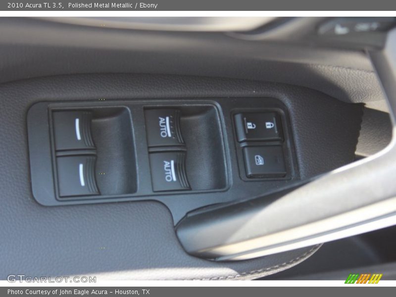 Polished Metal Metallic / Ebony 2010 Acura TL 3.5
