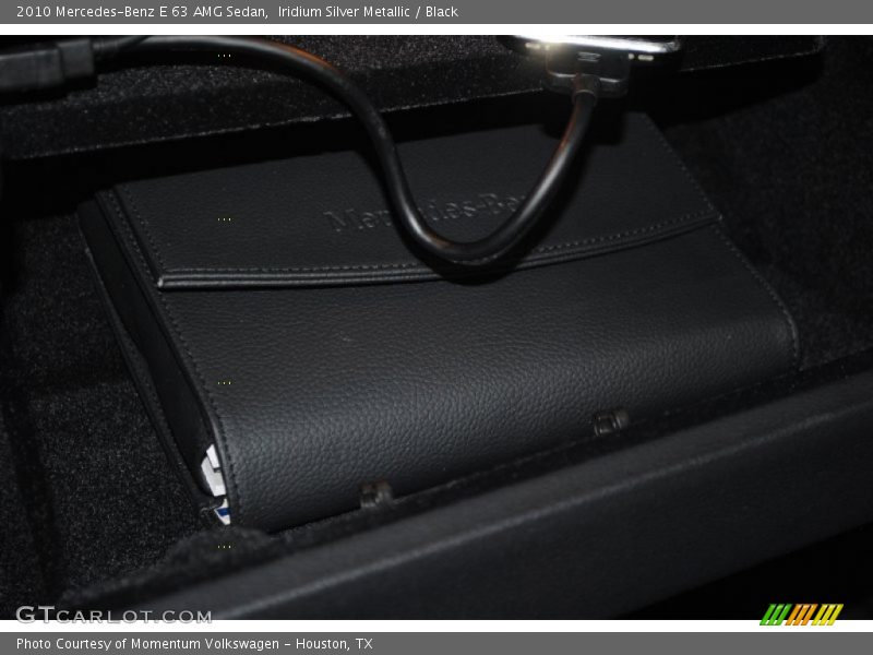Iridium Silver Metallic / Black 2010 Mercedes-Benz E 63 AMG Sedan