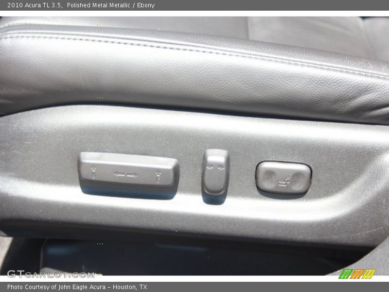 Polished Metal Metallic / Ebony 2010 Acura TL 3.5