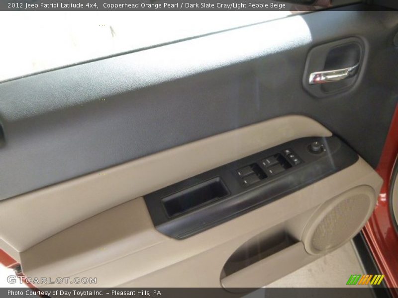 Copperhead Orange Pearl / Dark Slate Gray/Light Pebble Beige 2012 Jeep Patriot Latitude 4x4