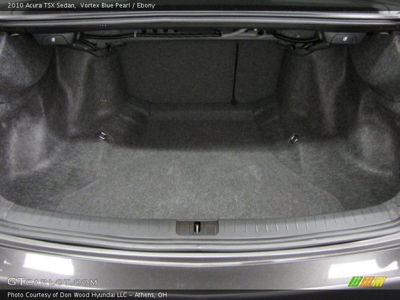 Vortex Blue Pearl / Ebony 2010 Acura TSX Sedan