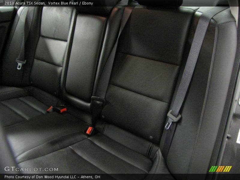 Vortex Blue Pearl / Ebony 2010 Acura TSX Sedan