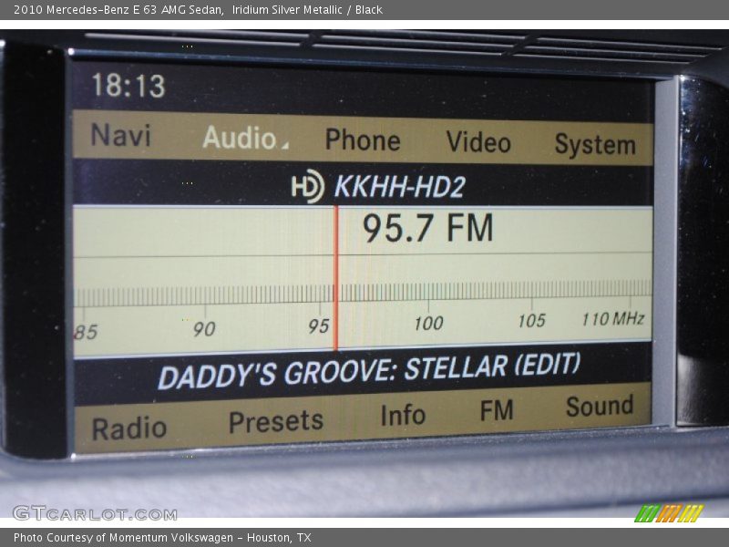 Iridium Silver Metallic / Black 2010 Mercedes-Benz E 63 AMG Sedan