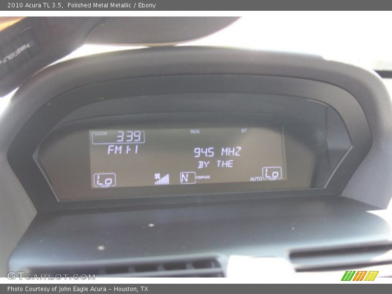 Polished Metal Metallic / Ebony 2010 Acura TL 3.5
