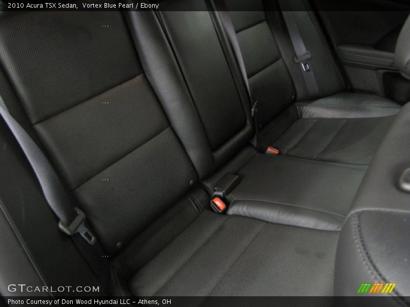 Vortex Blue Pearl / Ebony 2010 Acura TSX Sedan