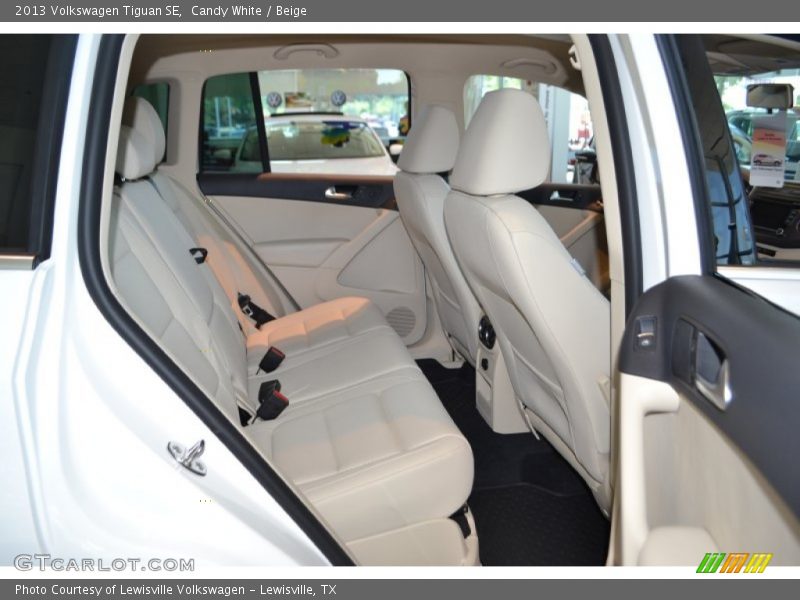 Candy White / Beige 2013 Volkswagen Tiguan SE