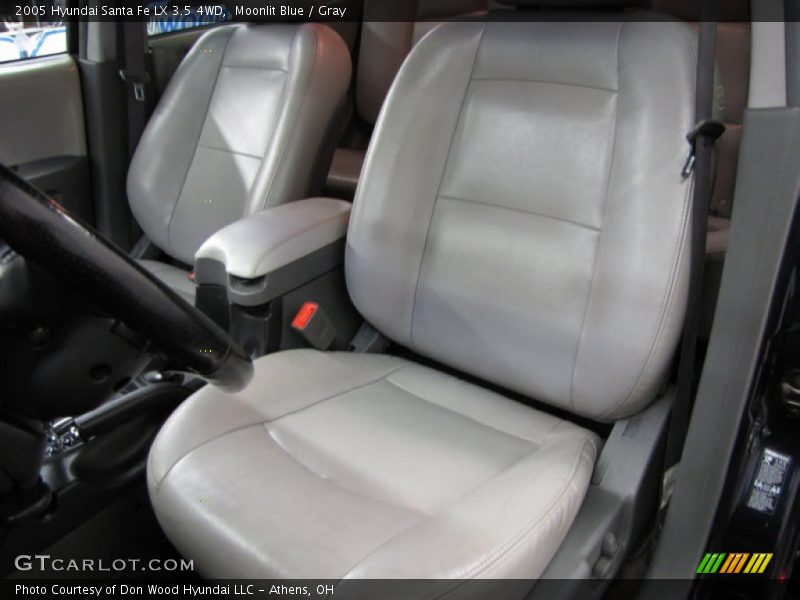 Moonlit Blue / Gray 2005 Hyundai Santa Fe LX 3.5 4WD