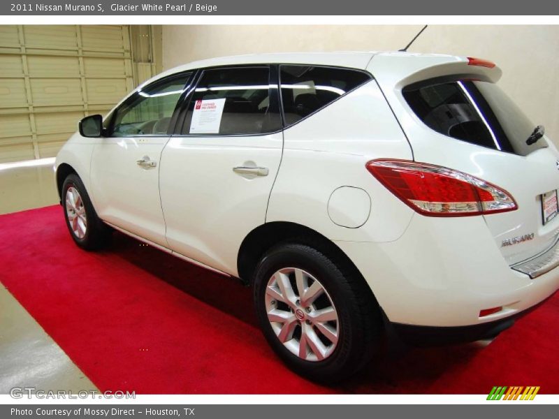 Glacier White Pearl / Beige 2011 Nissan Murano S