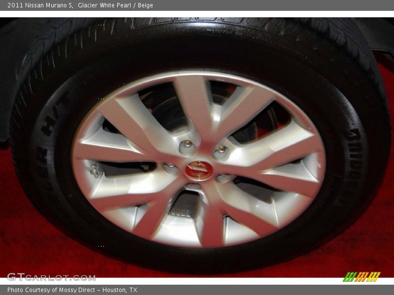 Glacier White Pearl / Beige 2011 Nissan Murano S