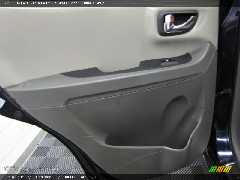 Moonlit Blue / Gray 2005 Hyundai Santa Fe LX 3.5 4WD