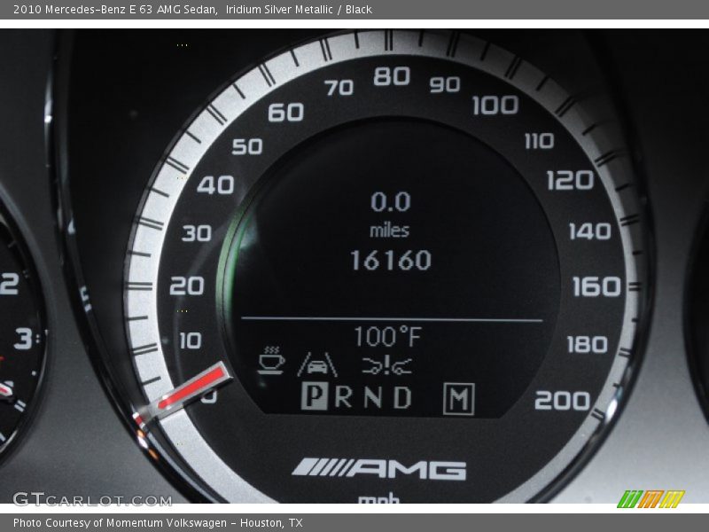 Iridium Silver Metallic / Black 2010 Mercedes-Benz E 63 AMG Sedan