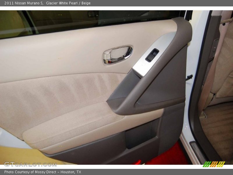 Glacier White Pearl / Beige 2011 Nissan Murano S