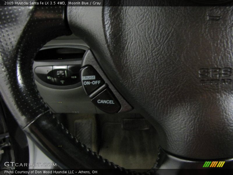 Moonlit Blue / Gray 2005 Hyundai Santa Fe LX 3.5 4WD