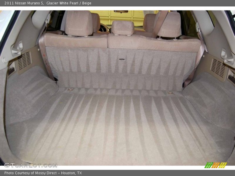 Glacier White Pearl / Beige 2011 Nissan Murano S
