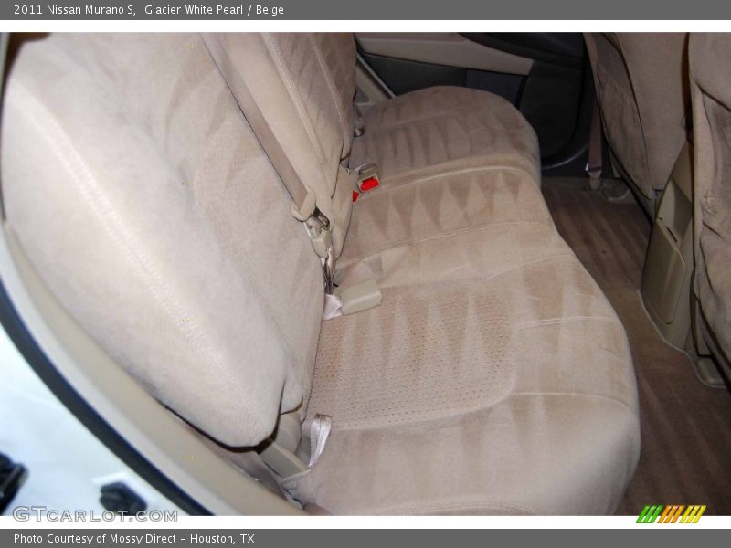Glacier White Pearl / Beige 2011 Nissan Murano S