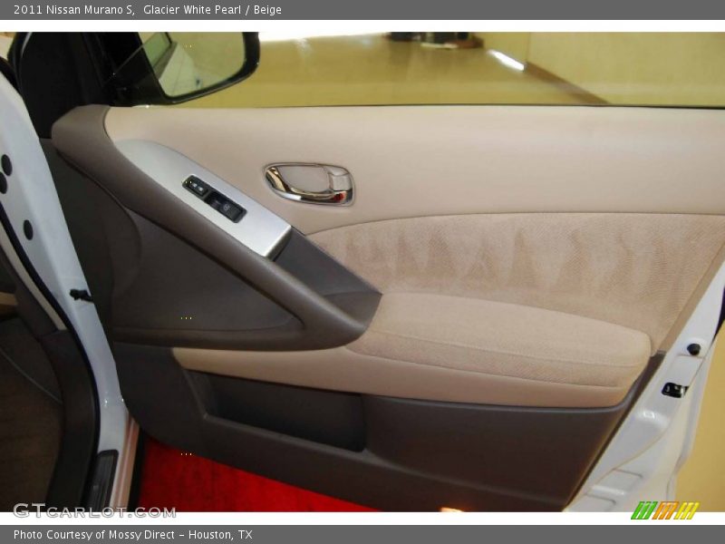 Glacier White Pearl / Beige 2011 Nissan Murano S