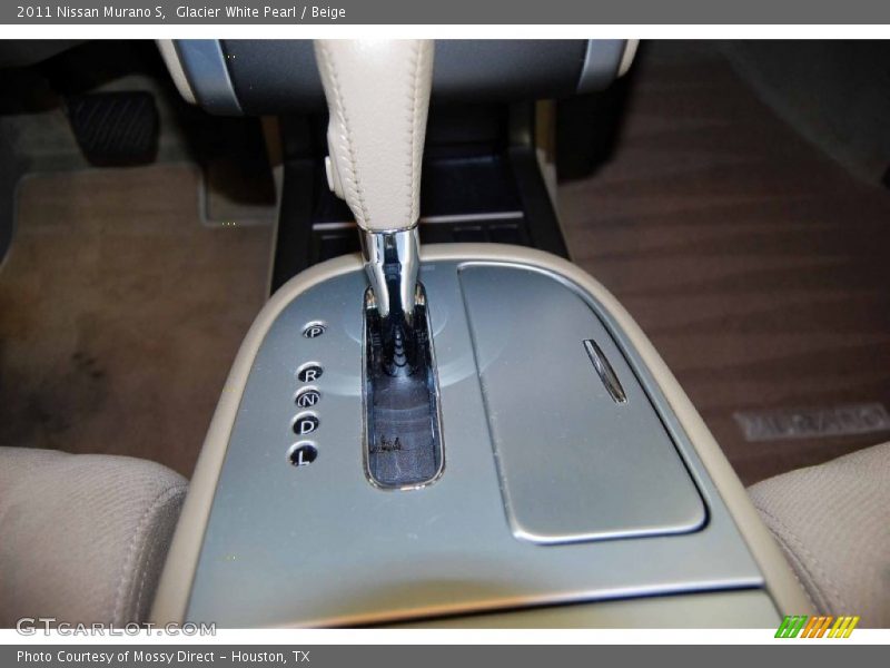 Glacier White Pearl / Beige 2011 Nissan Murano S