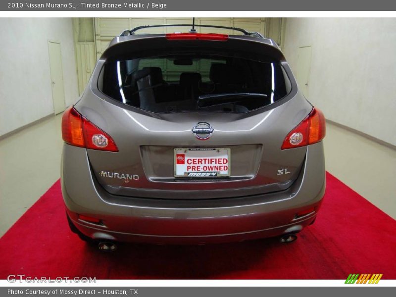 Tinted Bronze Metallic / Beige 2010 Nissan Murano SL