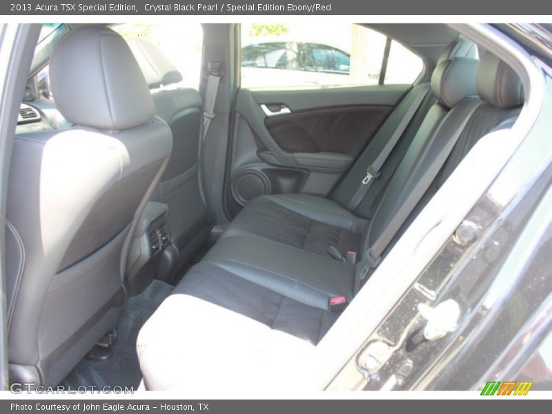 Crystal Black Pearl / Special Edition Ebony/Red 2013 Acura TSX Special Edition