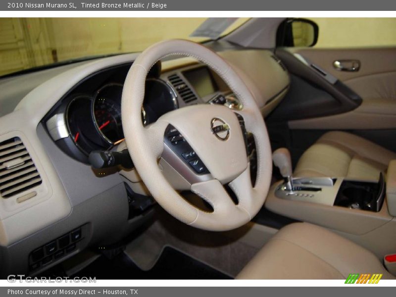 Tinted Bronze Metallic / Beige 2010 Nissan Murano SL