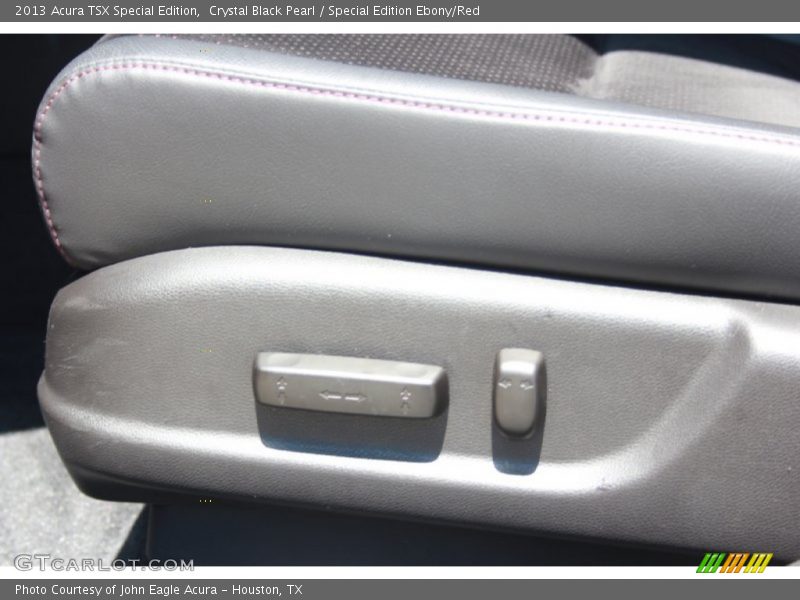 Crystal Black Pearl / Special Edition Ebony/Red 2013 Acura TSX Special Edition