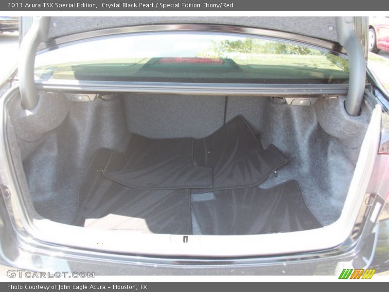 Crystal Black Pearl / Special Edition Ebony/Red 2013 Acura TSX Special Edition