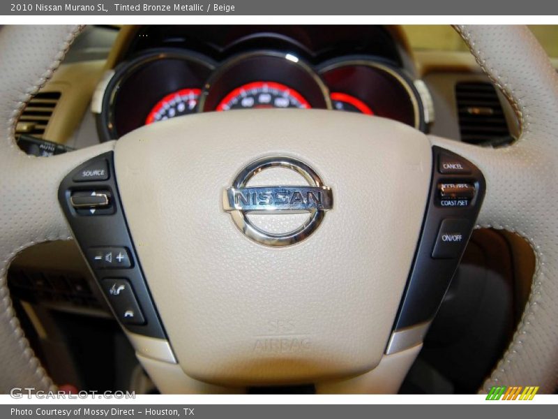 Tinted Bronze Metallic / Beige 2010 Nissan Murano SL