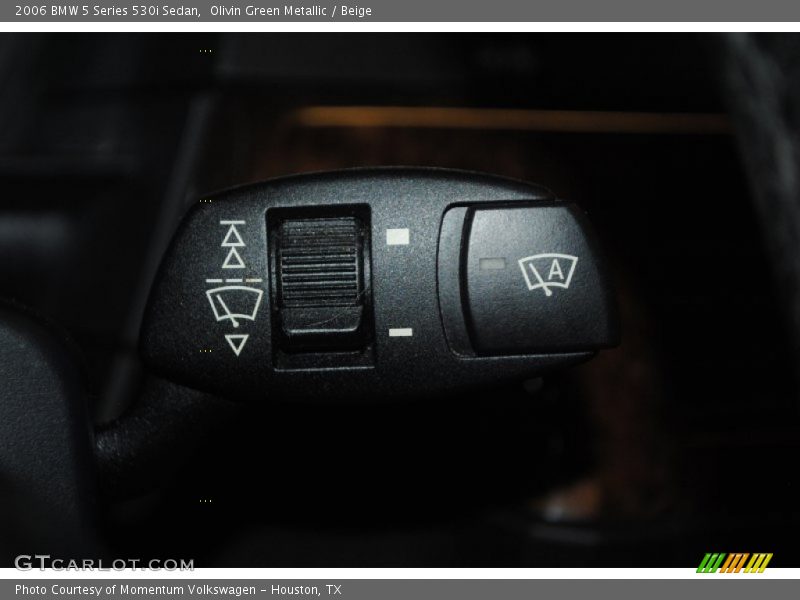 Olivin Green Metallic / Beige 2006 BMW 5 Series 530i Sedan