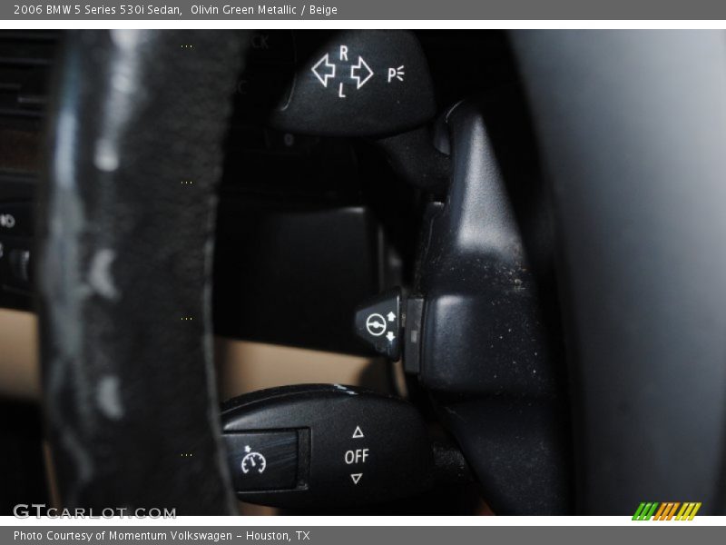 Olivin Green Metallic / Beige 2006 BMW 5 Series 530i Sedan