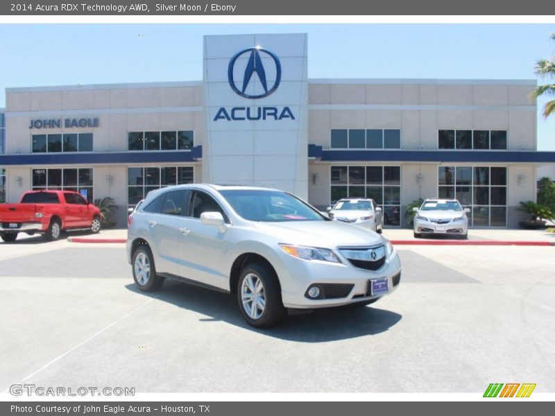 Silver Moon / Ebony 2014 Acura RDX Technology AWD