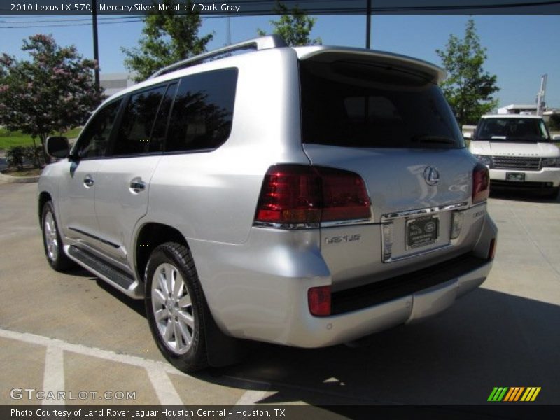 Mercury Silver Metallic / Dark Gray 2010 Lexus LX 570